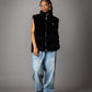 【NEW】FAUX FUR PUFFER VEST/フェイクファーパファーベスト【FAM-62306】