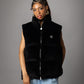 【NEW】FAUX FUR PUFFER VEST/フェイクファーパファーベスト【FAM-62306】
