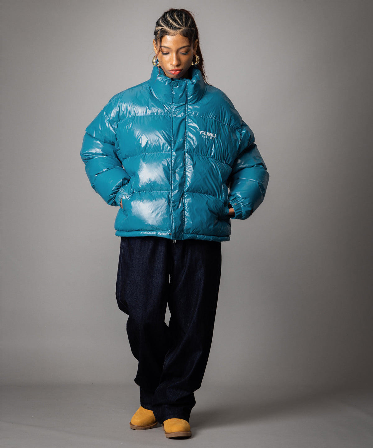 EXCLUSIVE【NEW】SHORT PUFFER JACKET/ショートパファージャケット【FAM-62309】