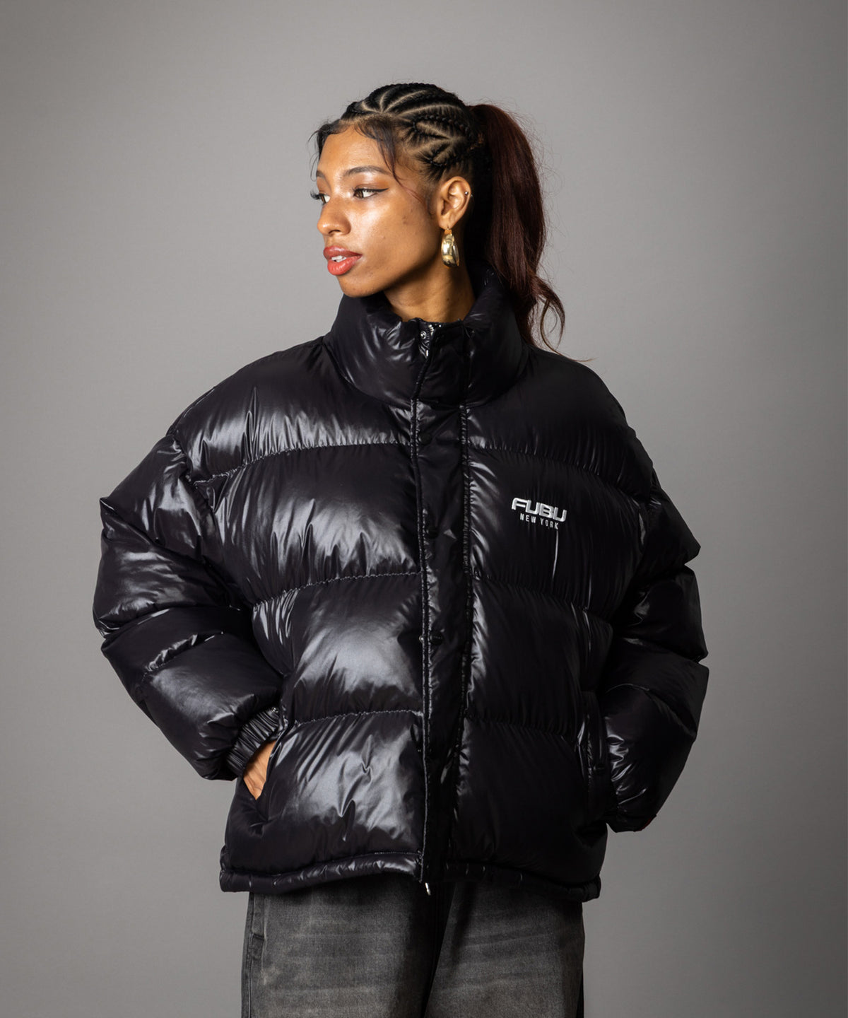 EXCLUSIVE【NEW】SHORT PUFFER JACKET/ショートパファージャケット【FAM-62309】