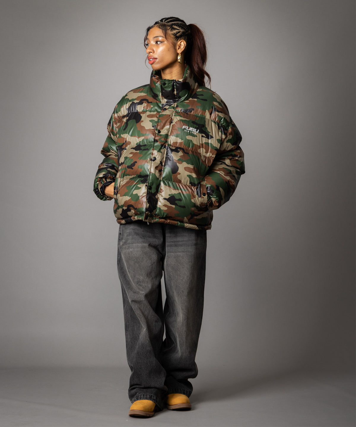 EXCLUSIVE【NEW】SHORT PUFFER JACKET/ショートパファージャケット【FAM-62309】