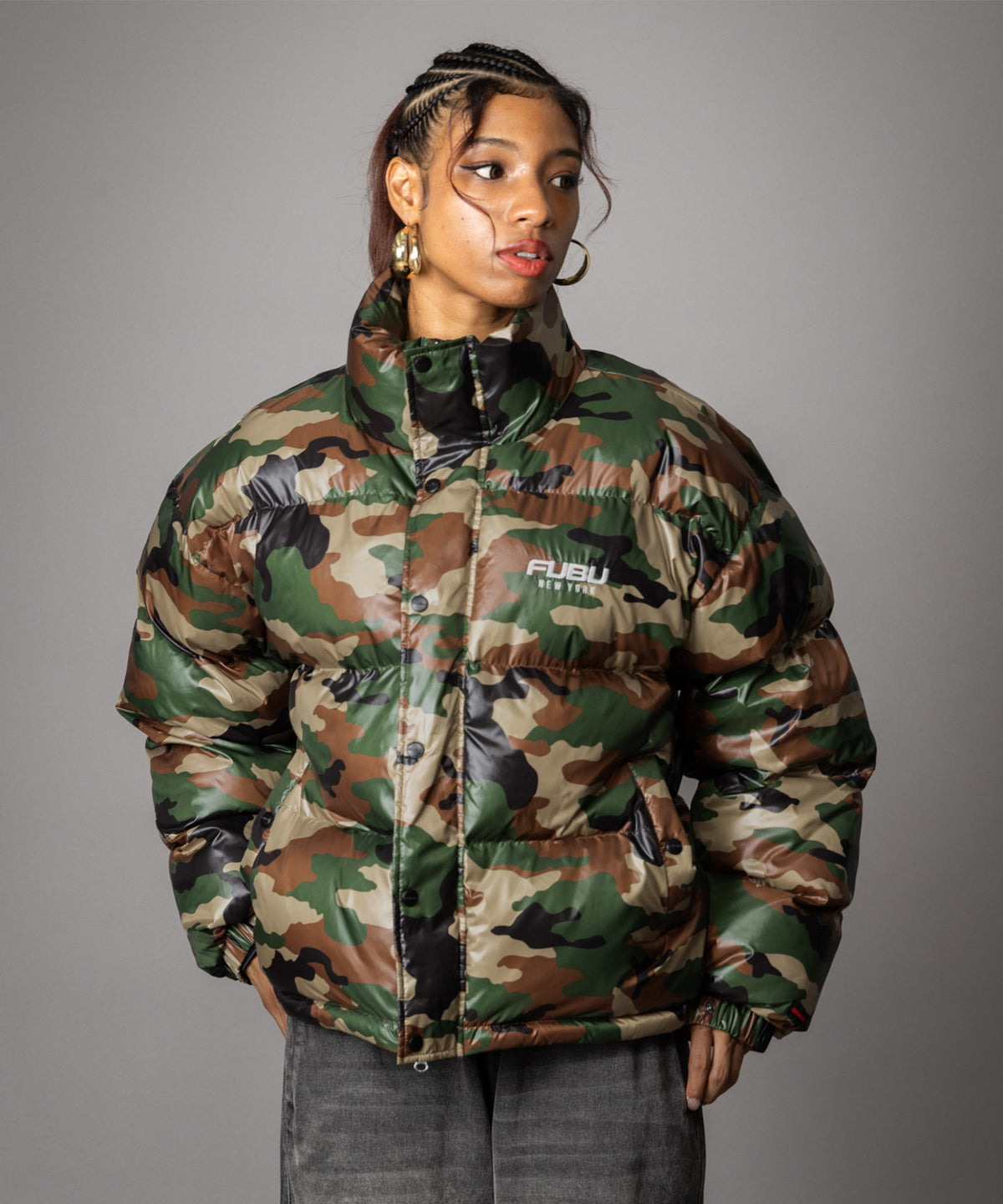 EXCLUSIVE【NEW】SHORT PUFFER JACKET/ショートパファージャケット【FAM-62309】