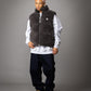 【NEW】FAUX FUR PUFFER VEST/フェイクファーパファーベスト【FAM-62306】