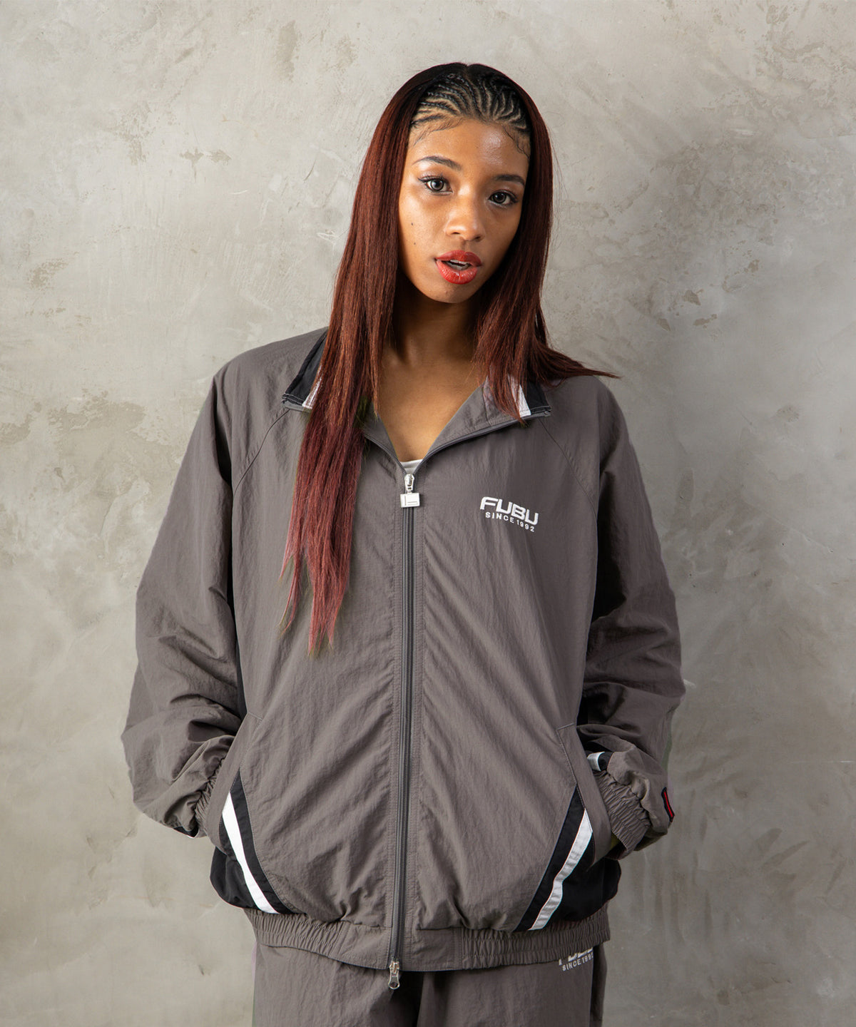 EXCLUSIVE【NEW】NYLON TRACK JACKET/ナイロントラックジャケット【FAM-62314】