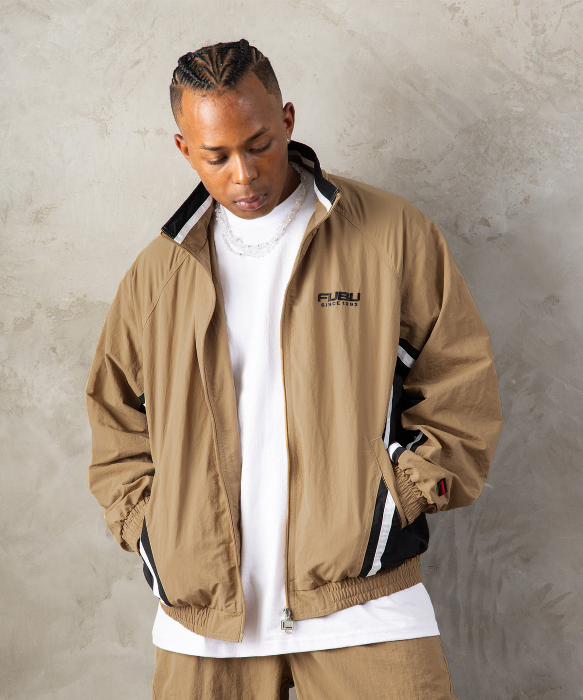 EXCLUSIVE【NEW】NYLON TRACK JACKET/ナイロントラックジャケット【FAM-62314】