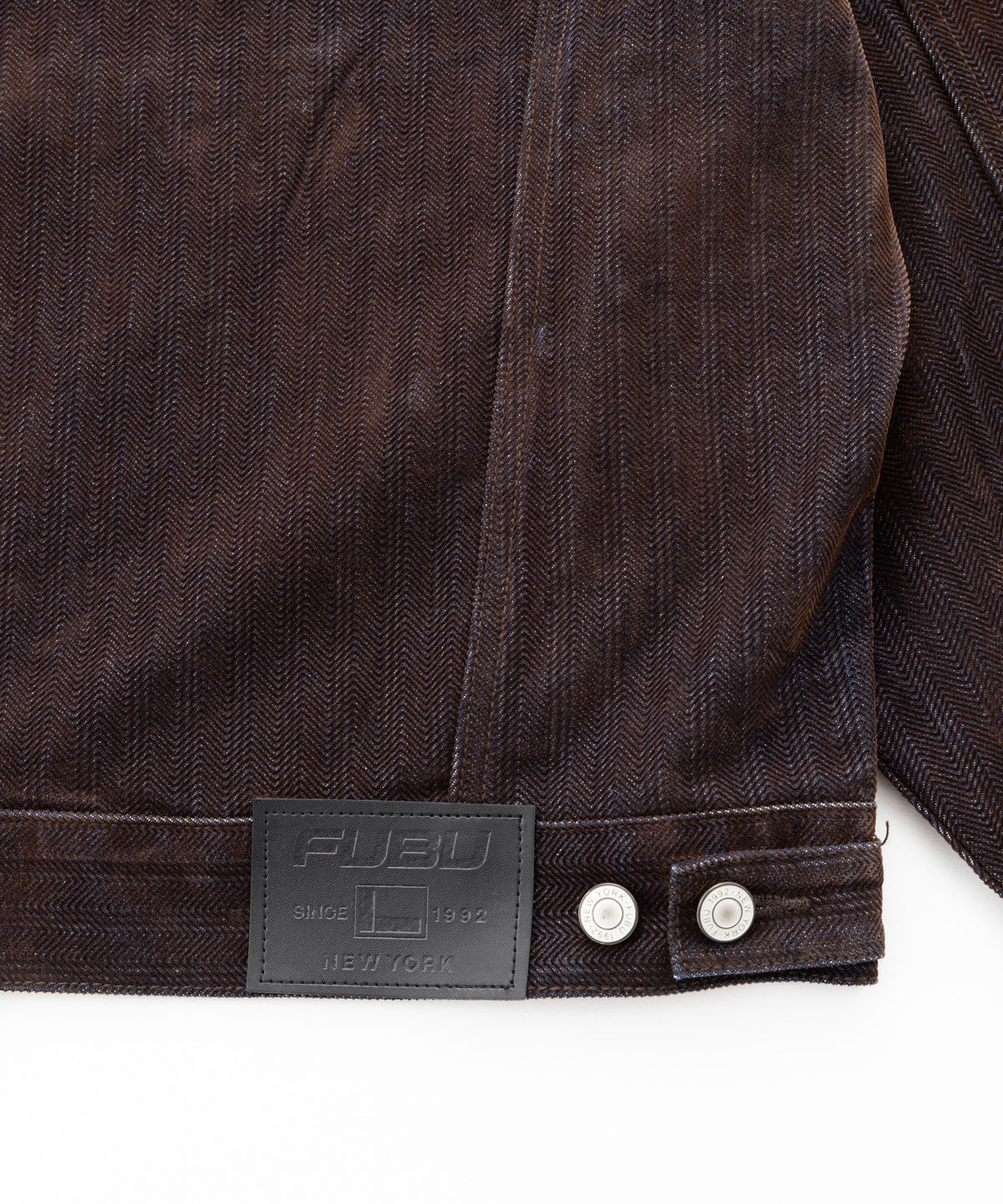 【NEW】FLOCKED DENIM JACKET/フロックデニムジャケット【FAM-62316】【10月5日から順次配送】