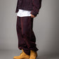 【NEW】FLOCKED DENIM PANTS/フロックデニムパンツ【FAM-62509】【10月5日から順次配送】