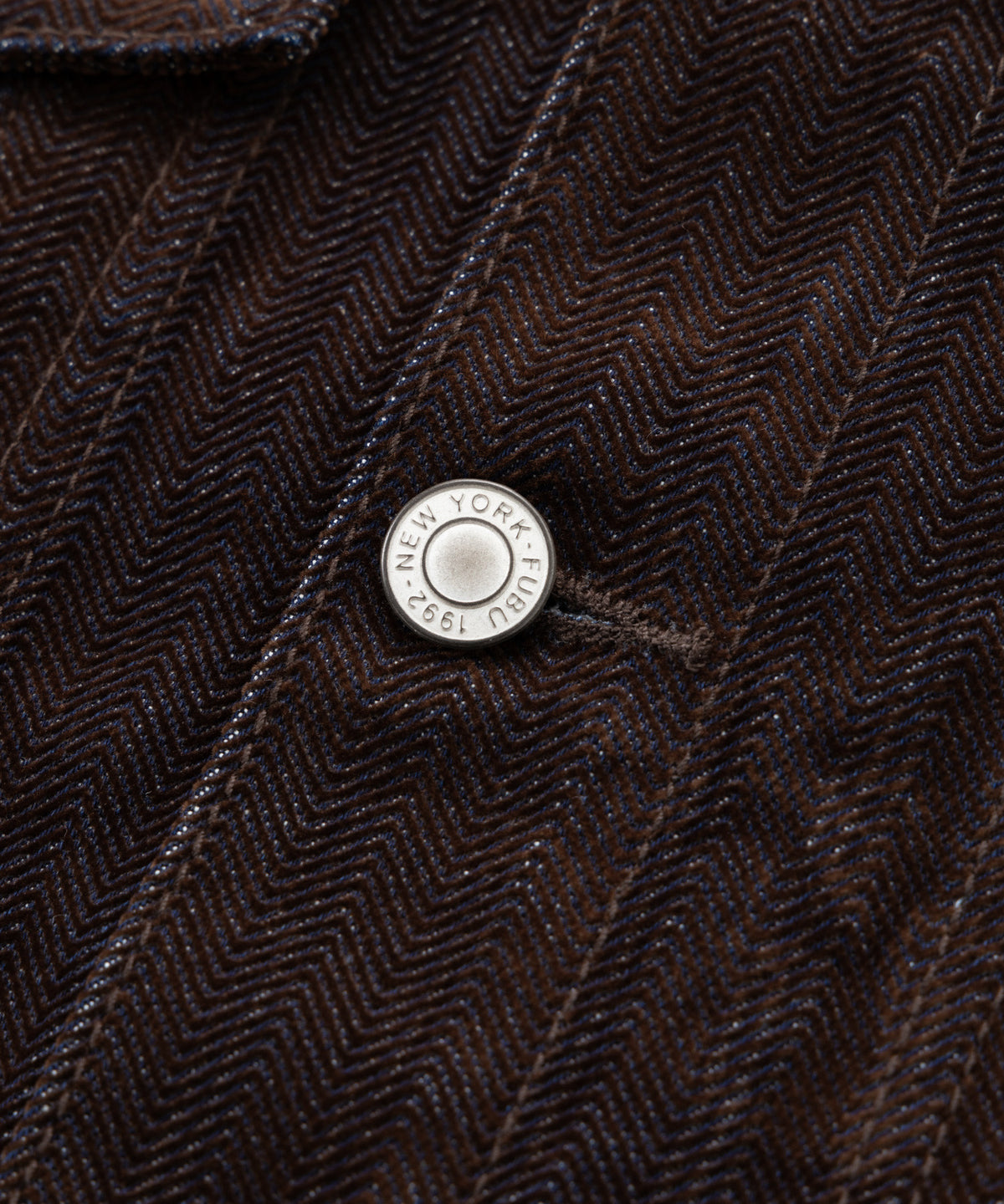 【NEW】FLOCKED DENIM JACKET/フロックデニムジャケット【FAM-62316】【10月5日から順次配送】