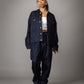 【NEW】FLOCKED DENIM JACKET/フロックデニムジャケット【FAM-62316】【10月5日から順次配送】
