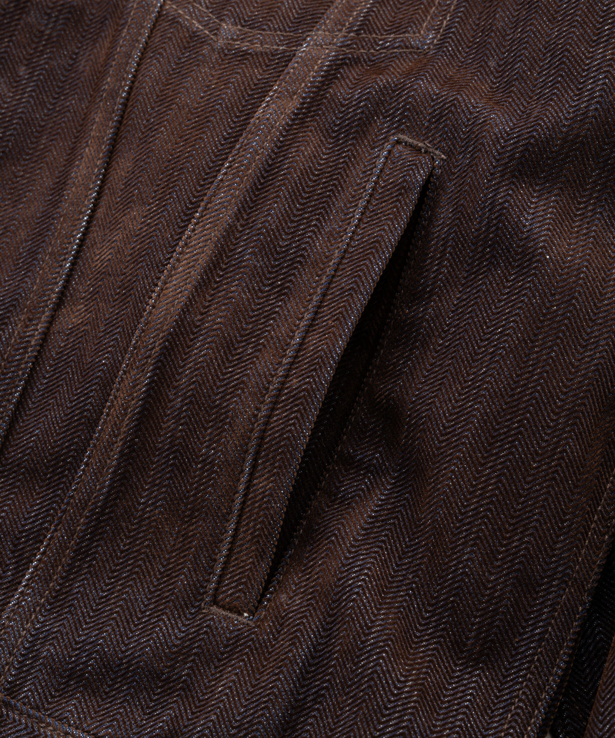 【NEW】FLOCKED DENIM JACKET/フロックデニムジャケット【FAM-62316】【10月5日から順次配送】