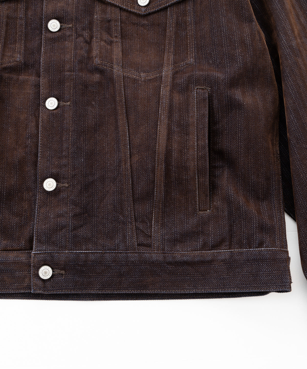 【NEW】FLOCKED DENIM JACKET/フロックデニムジャケット【FAM-62316】【10月5日から順次配送】