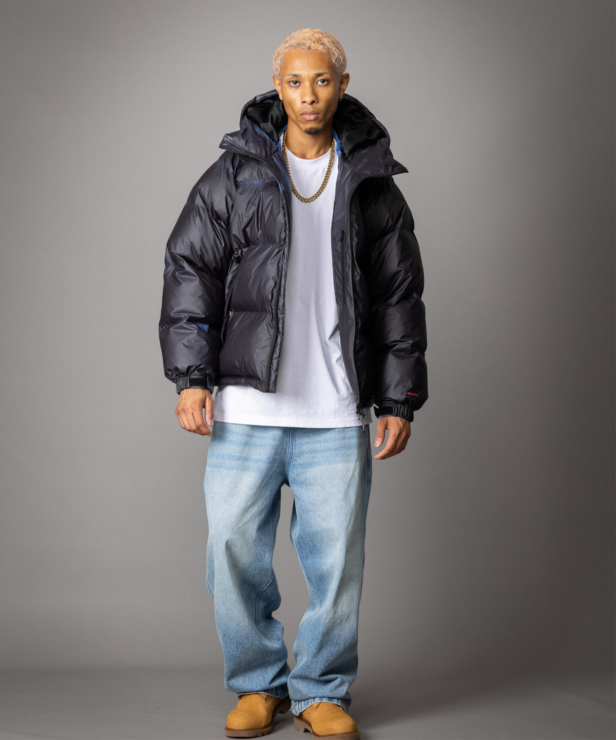 【NEW】THERMOCHROMIC PUFFER JACKET/サーモクロミックパファージャケット【FAM-62317】