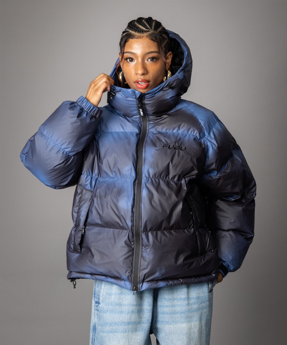 【NEW】THERMOCHROMIC PUFFER JACKET/サーモクロミックパファージャケット【FAM-62317】
