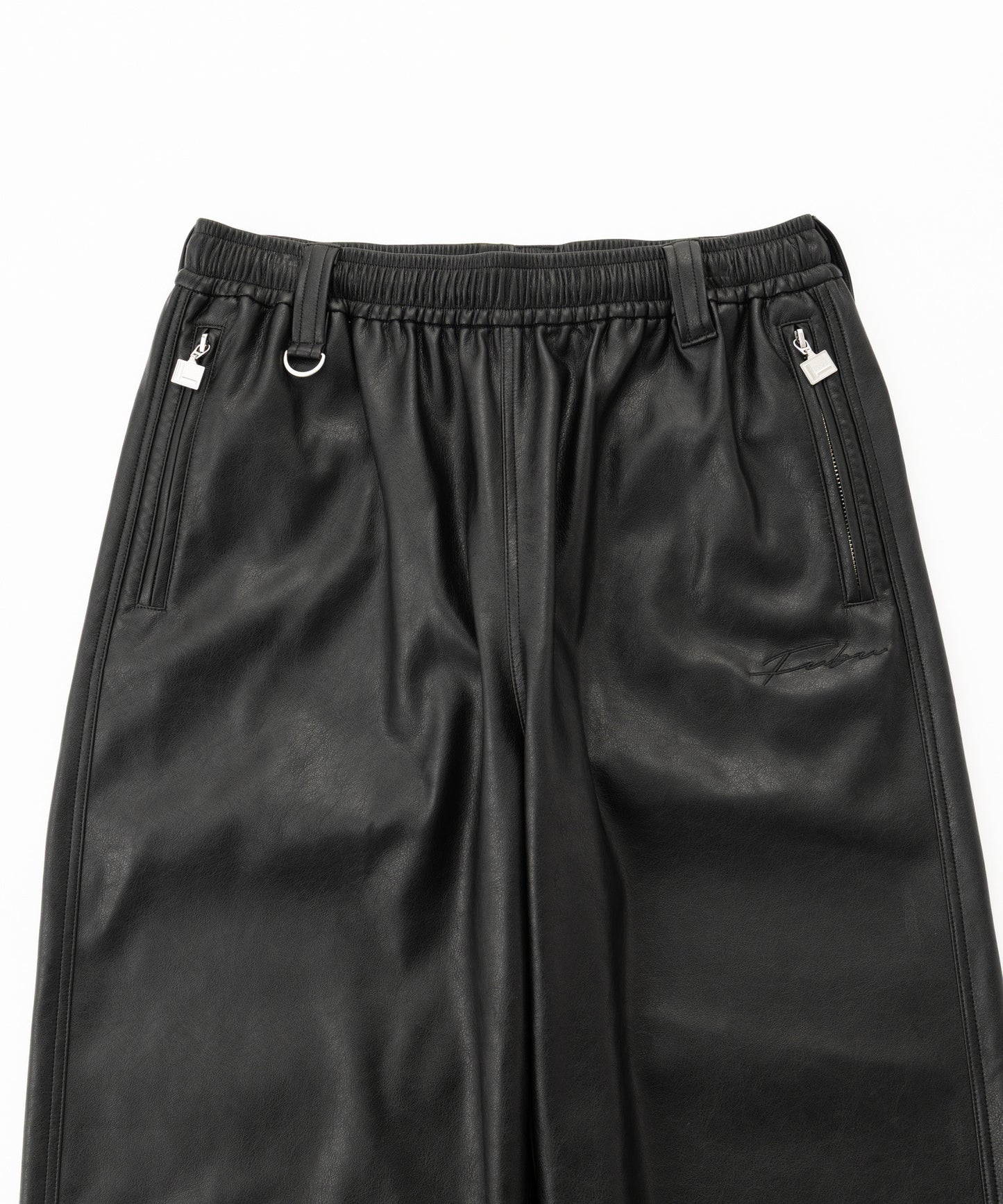【NEW】FAUX LEATHER EASY PANTS/フェイクレザーイージーパンツ【FAM-62500】