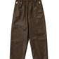 【NEW】FAUX LEATHER EASY PANTS/フェイクレザーイージーパンツ【FAM-62500】