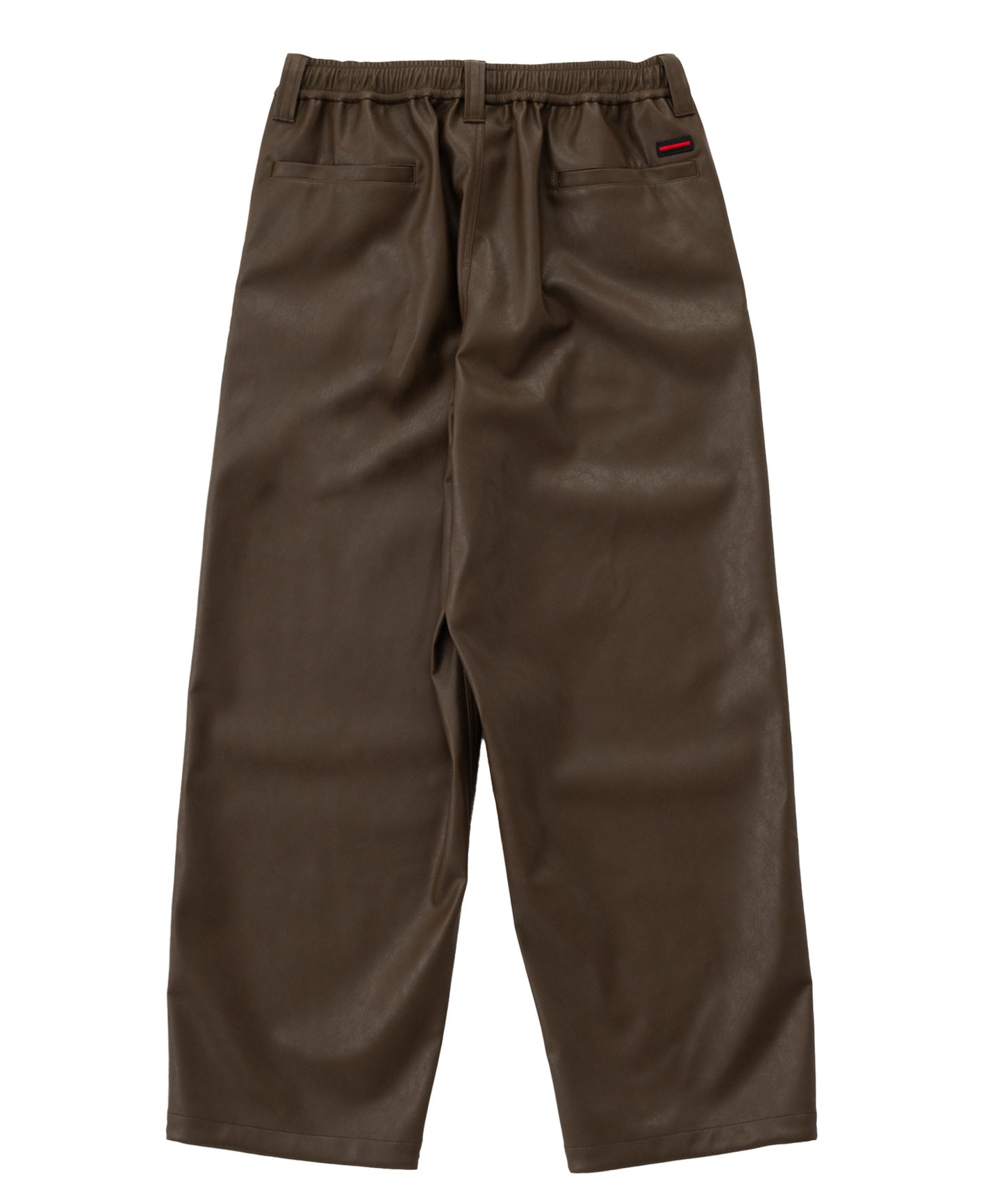 【NEW】FAUX LEATHER EASY PANTS/フェイクレザーイージーパンツ【FAM-62500】