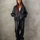 【NEW】FAUX LEATHER EASY PANTS/フェイクレザーイージーパンツ【FAM-62500】