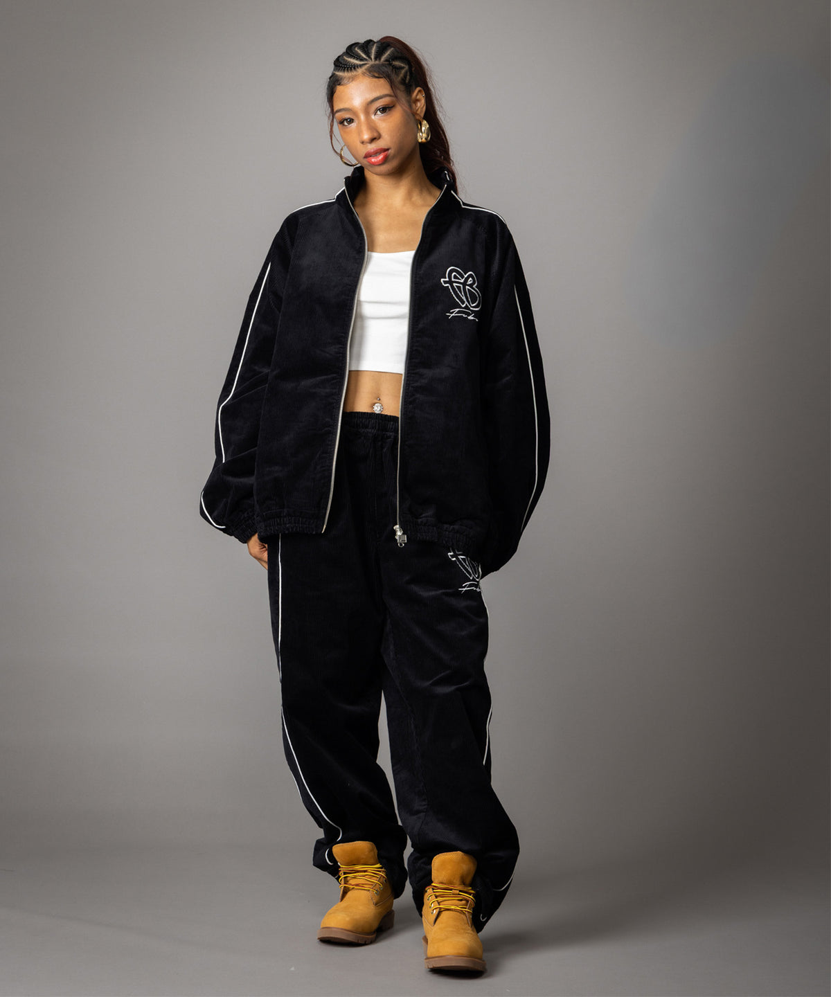 【NEW】CORDUROY TRACK PANTS/コーデュロイトラックパンツ【FAM-62502】【10月5日から順次配送】