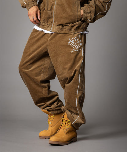 【NEW】CORDUROY TRACK PANTS/コーデュロイトラックパンツ【FAM-62502】【10月5日から順次配送】