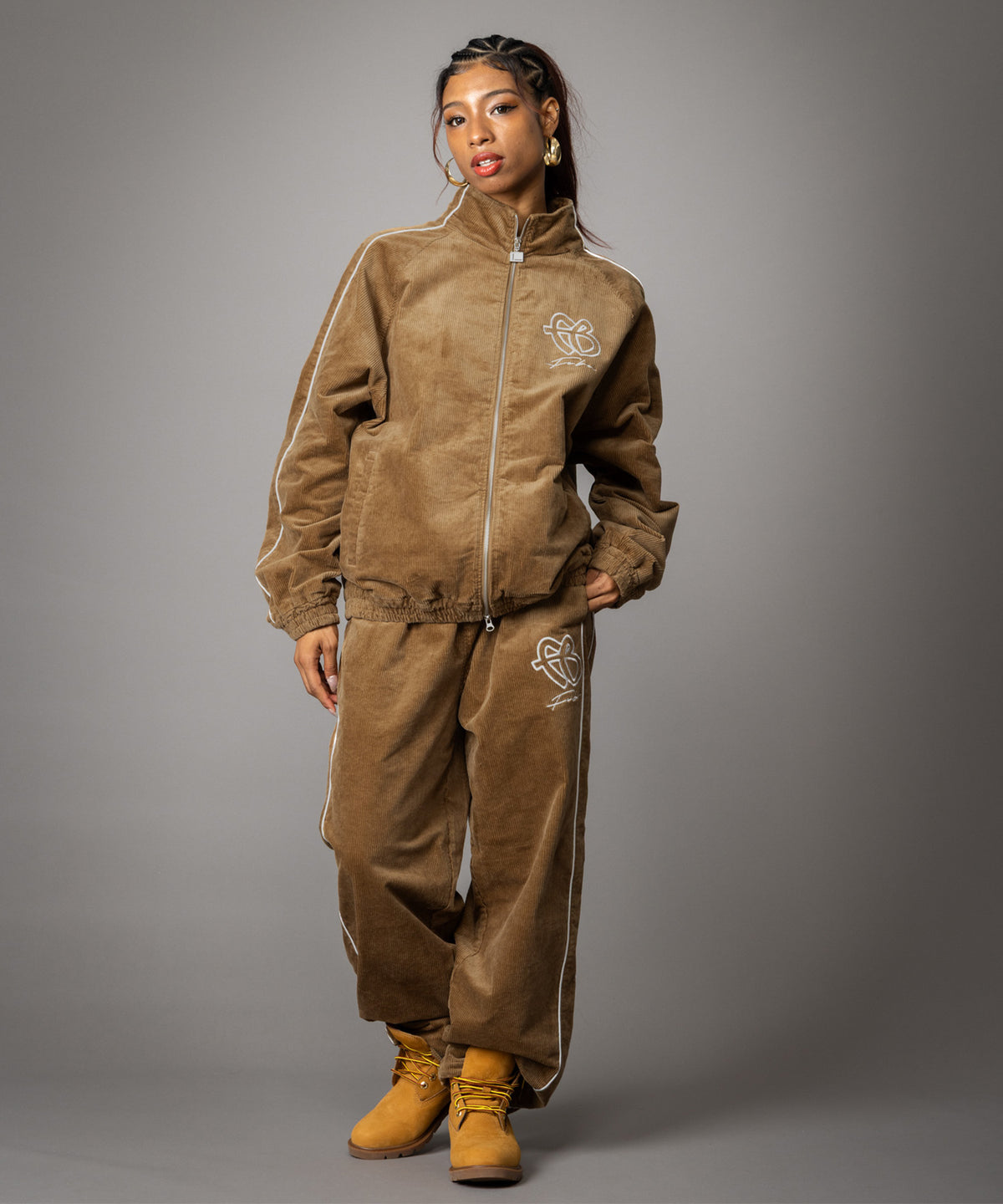 【NEW】CORDUROY TRACK PANTS/コーデュロイトラックパンツ【FAM-62502】【10月5日から順次配送】