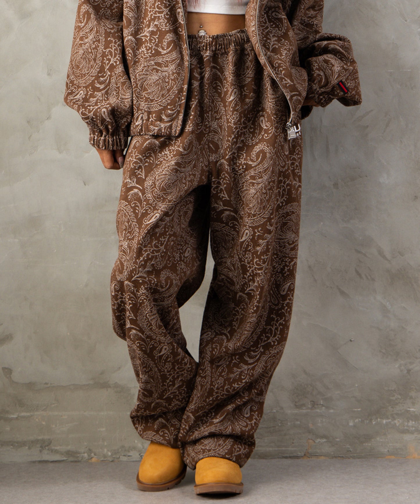 EXCLUSIVE【NEW】PAISLEY EASY PANTS/ペイズリーイージーパンツ【FAM-62503】