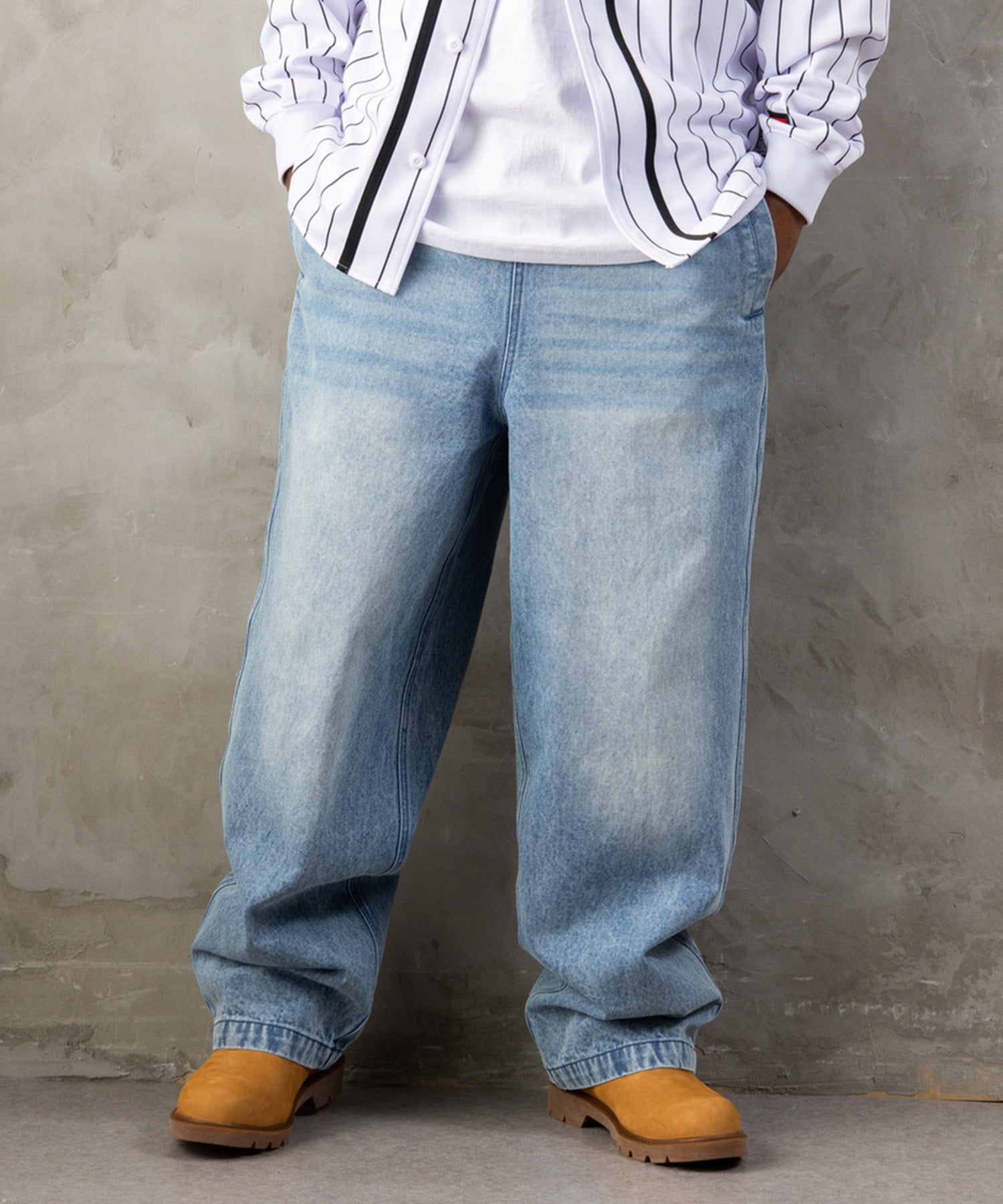 WIDE EASY PANTS/ワイドイージーパンツ【FAM-62504】｜FUBU(フブ)公式