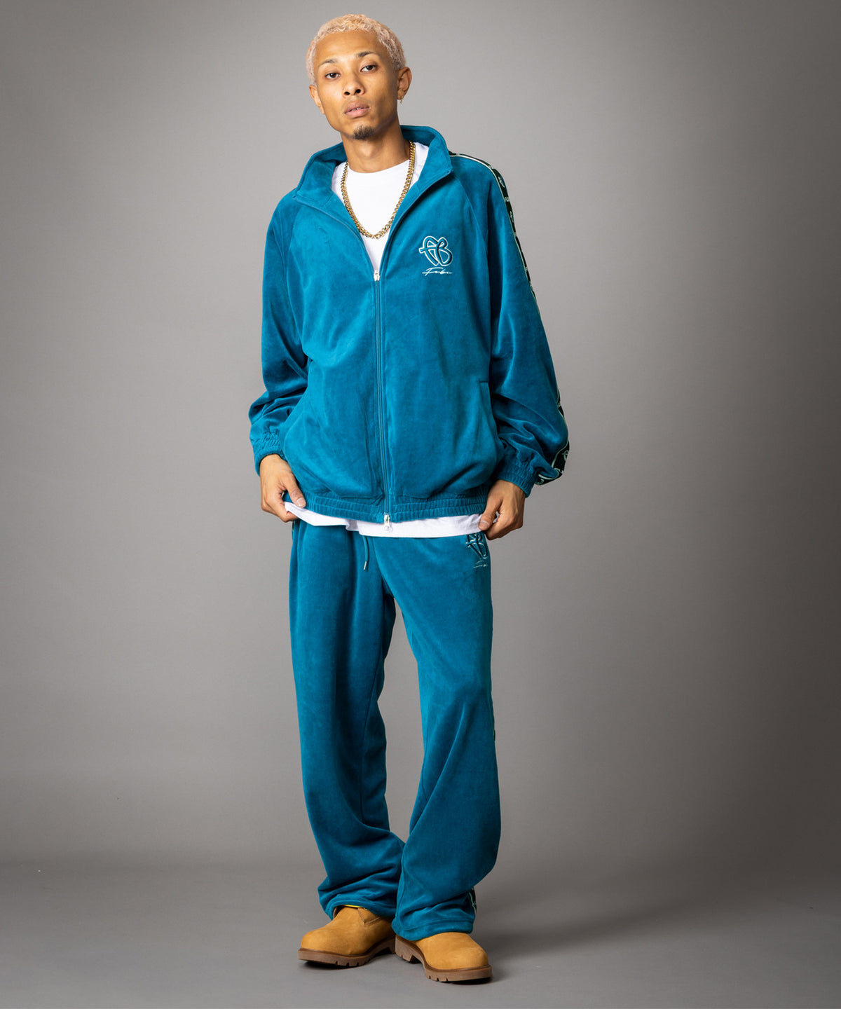 EXCLUSIVE【NEW】VELOR EASY PANRS/ベロアイージーパンツ【FAM-62508】