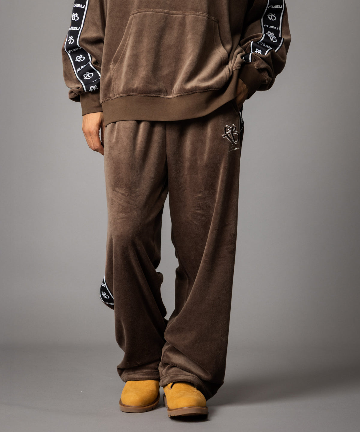 EXCLUSIVE【NEW】VELOR EASY PANRS/ベロアイージーパンツ【FAM-62508】