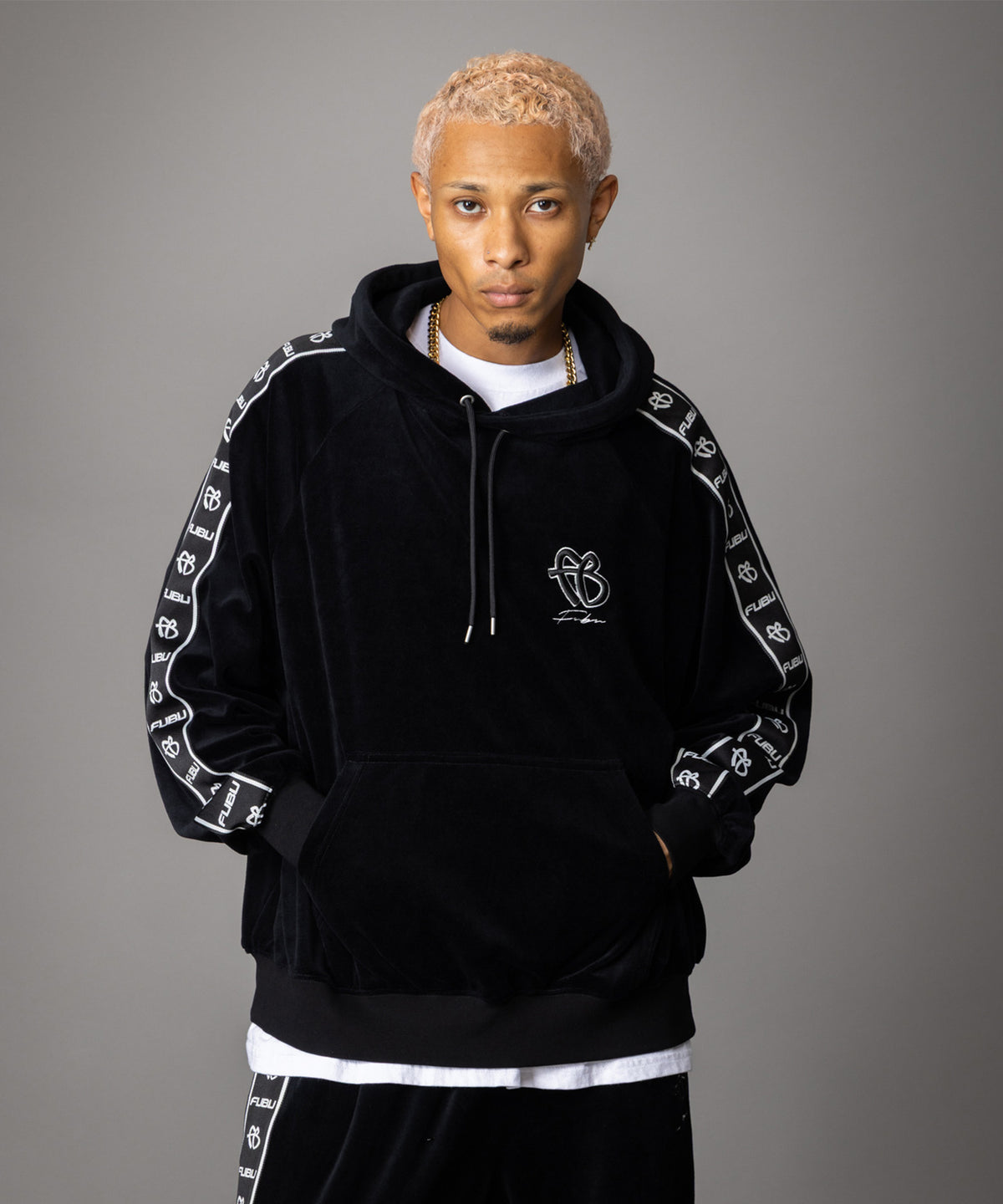 【NEW】VELOR HOODIE/ベロアフーディー【FAM-62710】