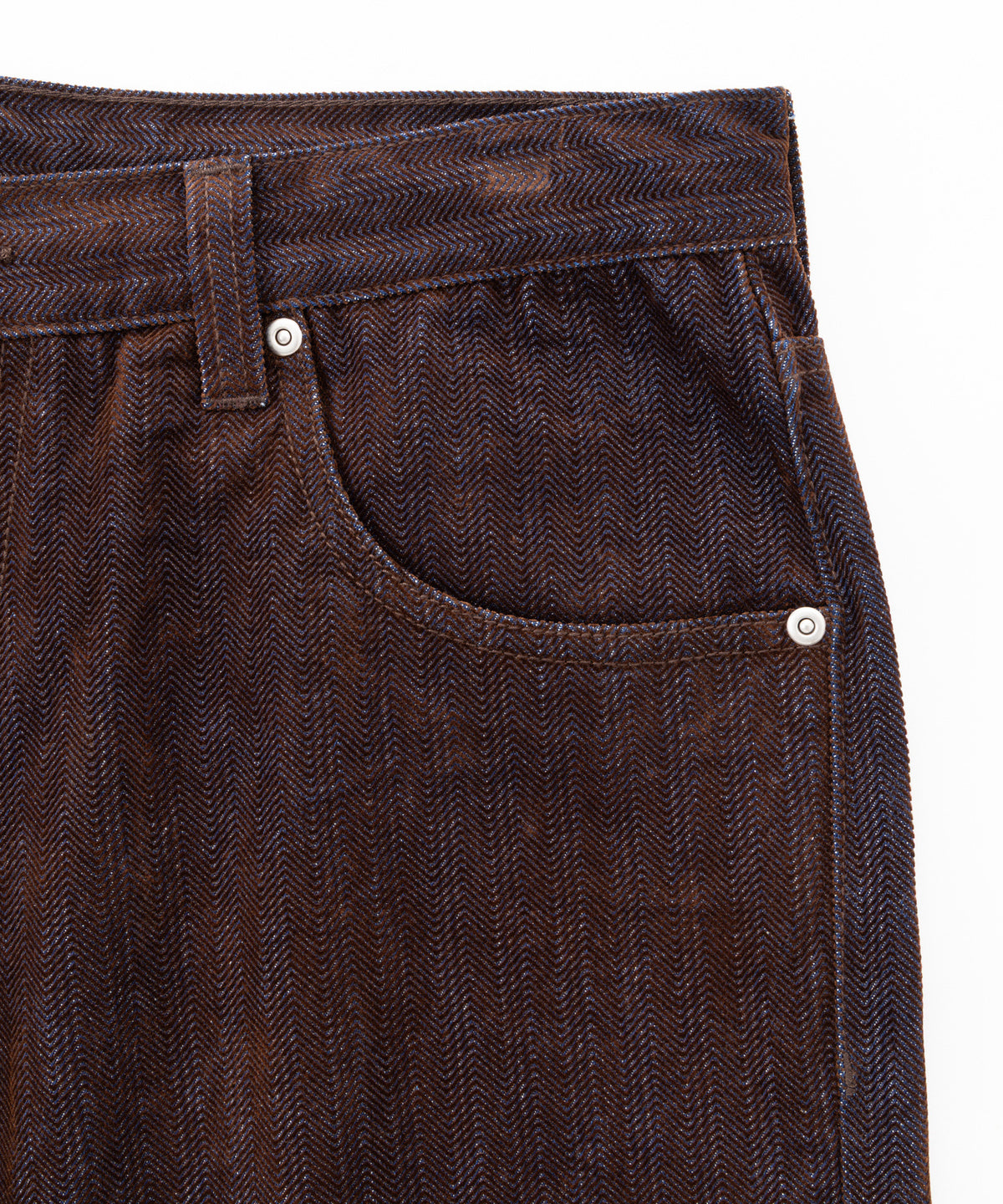【NEW】FLOCKED DENIM PANTS/フロックデニムパンツ【FAM-62509】【10月5日から順次配送】