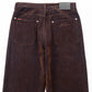 【NEW】FLOCKED DENIM PANTS/フロックデニムパンツ【FAM-62509】【10月5日から順次配送】