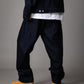 【NEW】FLOCKED DENIM PANTS/フロックデニムパンツ【FAM-62509】【10月5日から順次配送】
