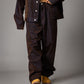 【NEW】FLOCKED DENIM PANTS/フロックデニムパンツ【FAM-62509】【10月5日から順次配送】