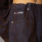 【NEW】FLOCKED DENIM PANTS/フロックデニムパンツ【FAM-62509】【10月5日から順次配送】