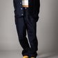 【NEW】FLOCKED DENIM PANTS/フロックデニムパンツ【FAM-62509】【10月5日から順次配送】
