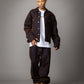 【NEW】FLOCKED DENIM PANTS/フロックデニムパンツ【FAM-62509】【10月5日から順次配送】
