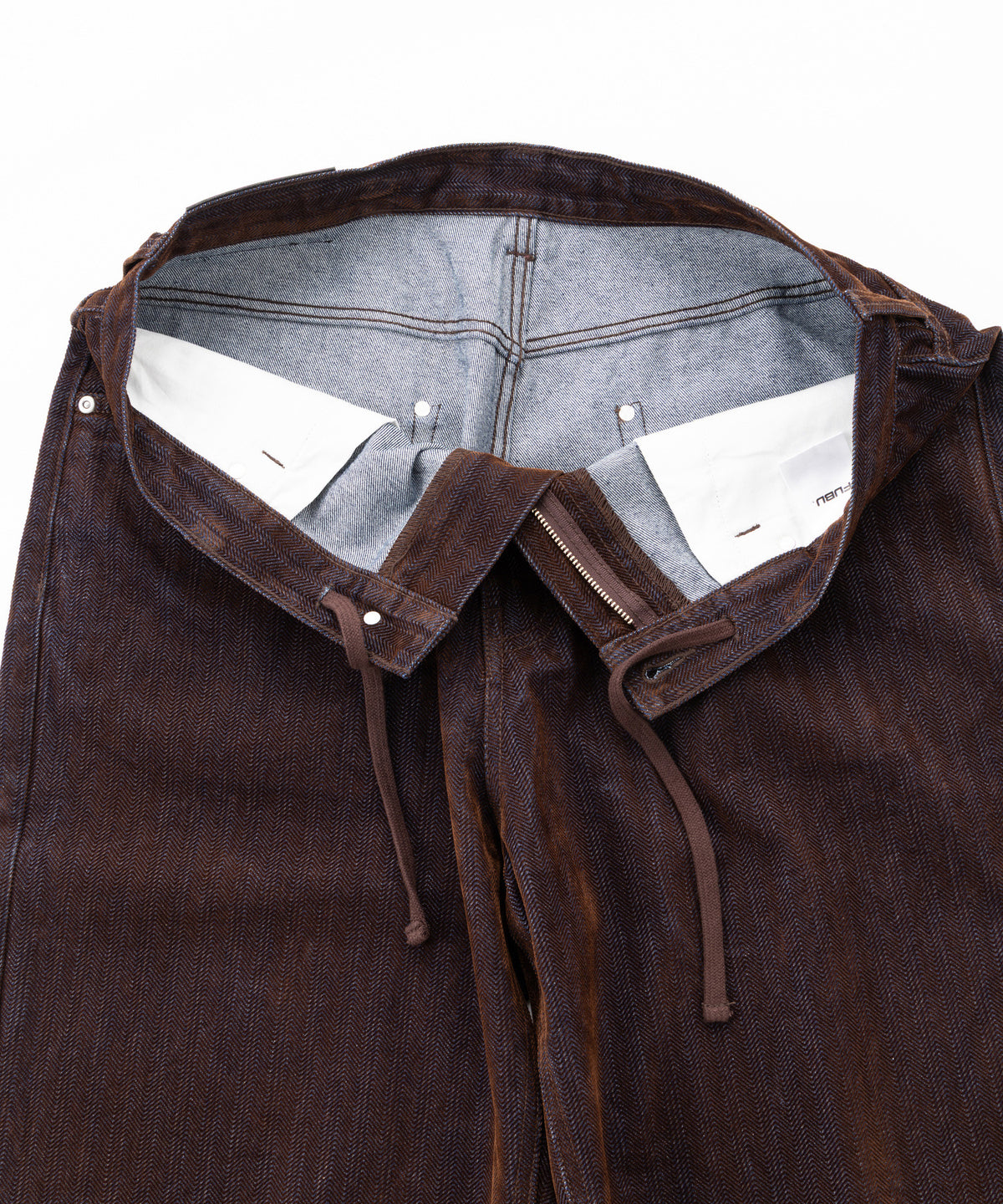 【NEW】FLOCKED DENIM PANTS/フロックデニムパンツ【FAM-62509】【10月5日から順次配送】