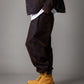 【NEW】FLOCKED DENIM PANTS/フロックデニムパンツ【FAM-62509】【10月5日から順次配送】