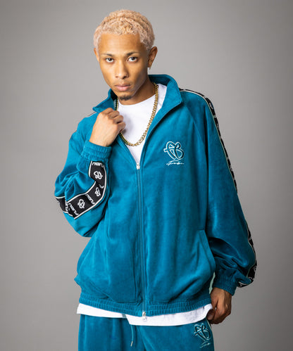 EXCLUSIVE【NEW】VELOR TRUCK JACKET/ベロアトラックジャケット【FAM-62709】