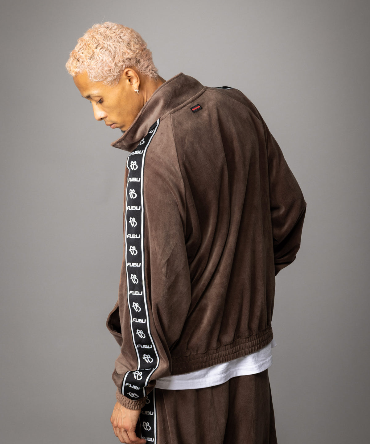 EXCLUSIVE【NEW】VELOR TRUCK JACKET/ベロアトラックジャケット【FAM-62709】