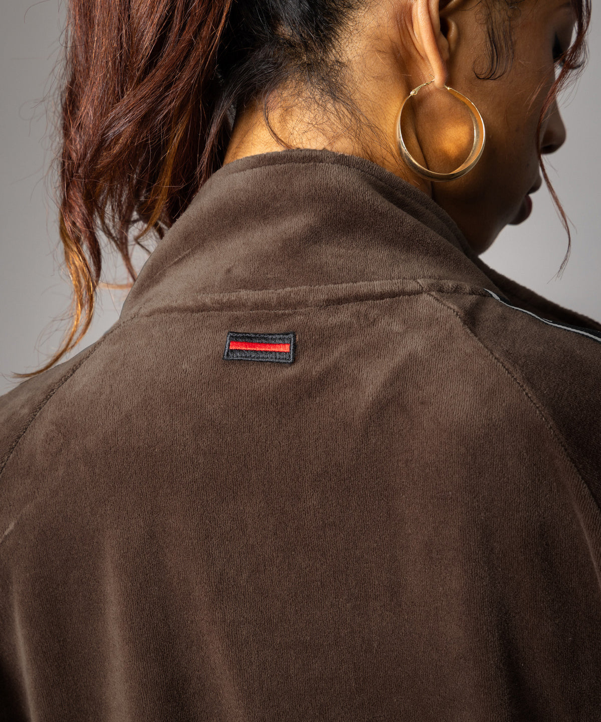 EXCLUSIVE【NEW】VELOR TRUCK JACKET/ベロアトラックジャケット【FAM-62709】