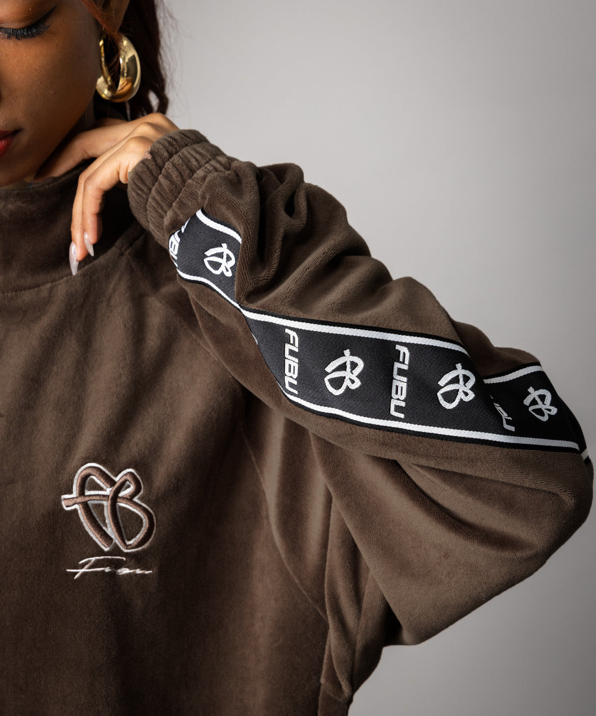 EXCLUSIVE【NEW】VELOR TRUCK JACKET/ベロアトラックジャケット【FAM-62709】