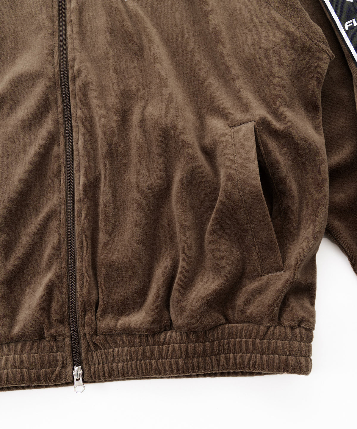 EXCLUSIVE【NEW】VELOR TRUCK JACKET/ベロアトラックジャケット【FAM-62709】