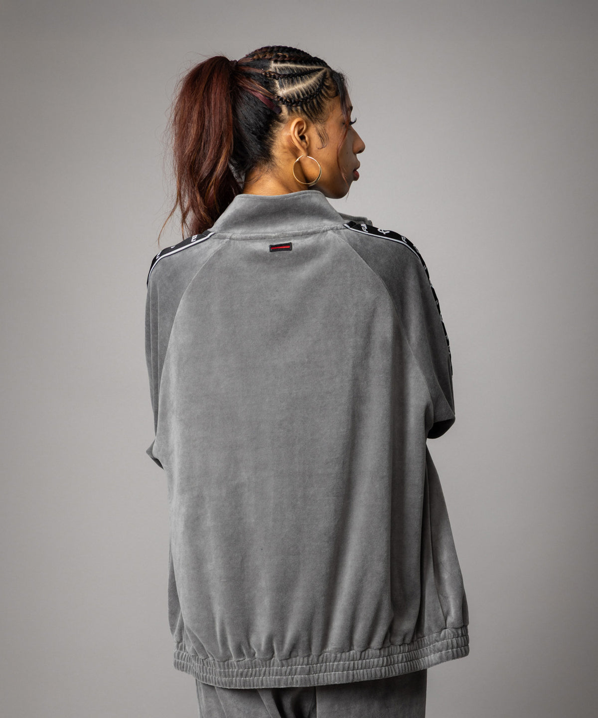 EXCLUSIVE【NEW】VELOR TRUCK JACKET/ベロアトラックジャケット【FAM-62709】