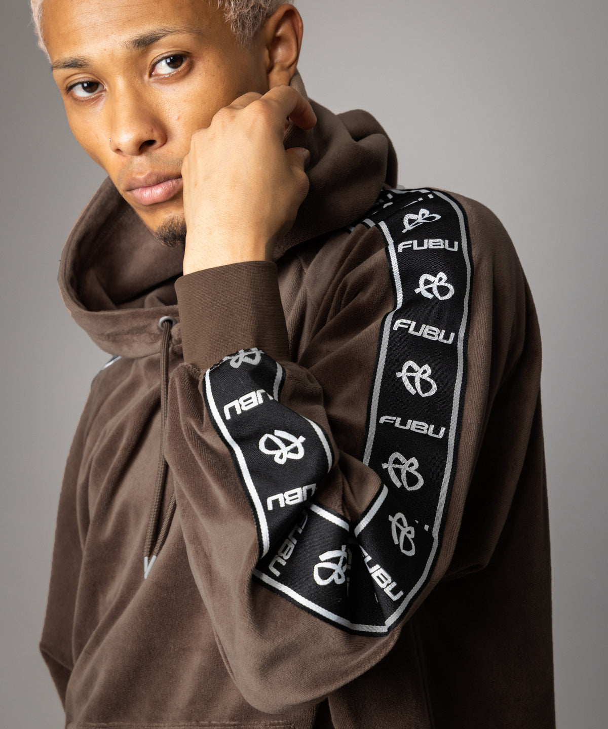 【NEW】VELOR HOODIE/ベロアフーディー【FAM-62710】