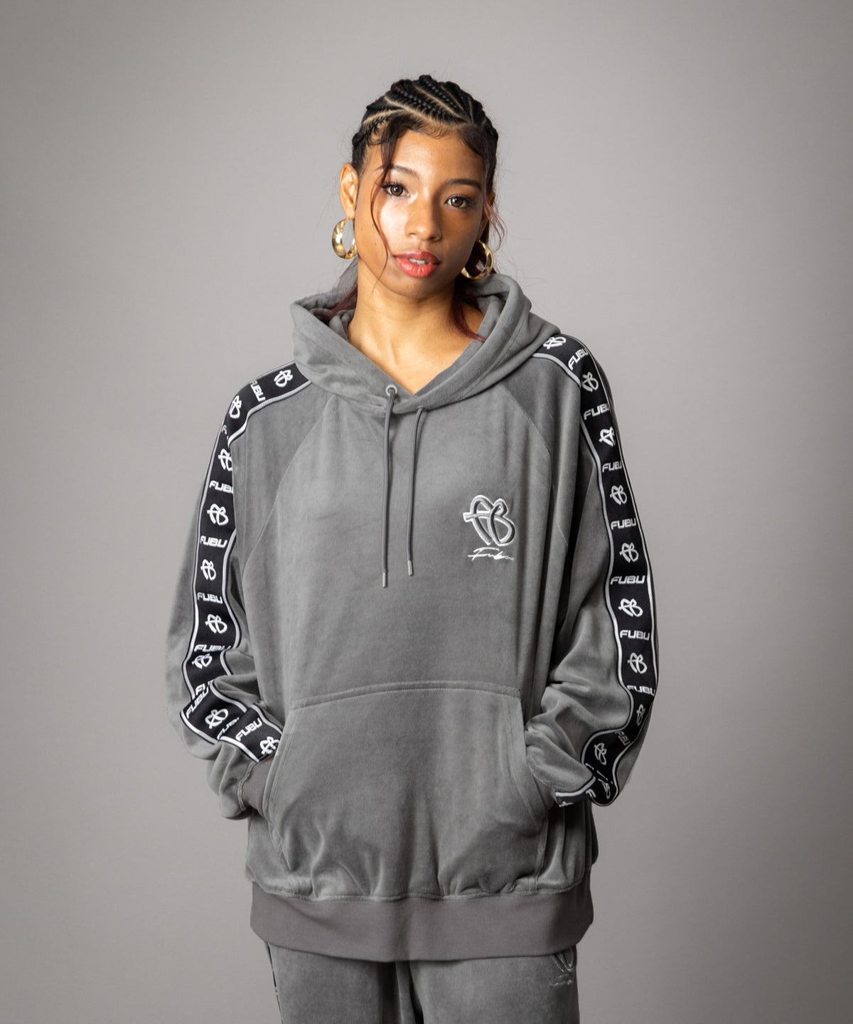 【NEW】VELOR HOODIE/ベロアフーディー【FAM-62710】