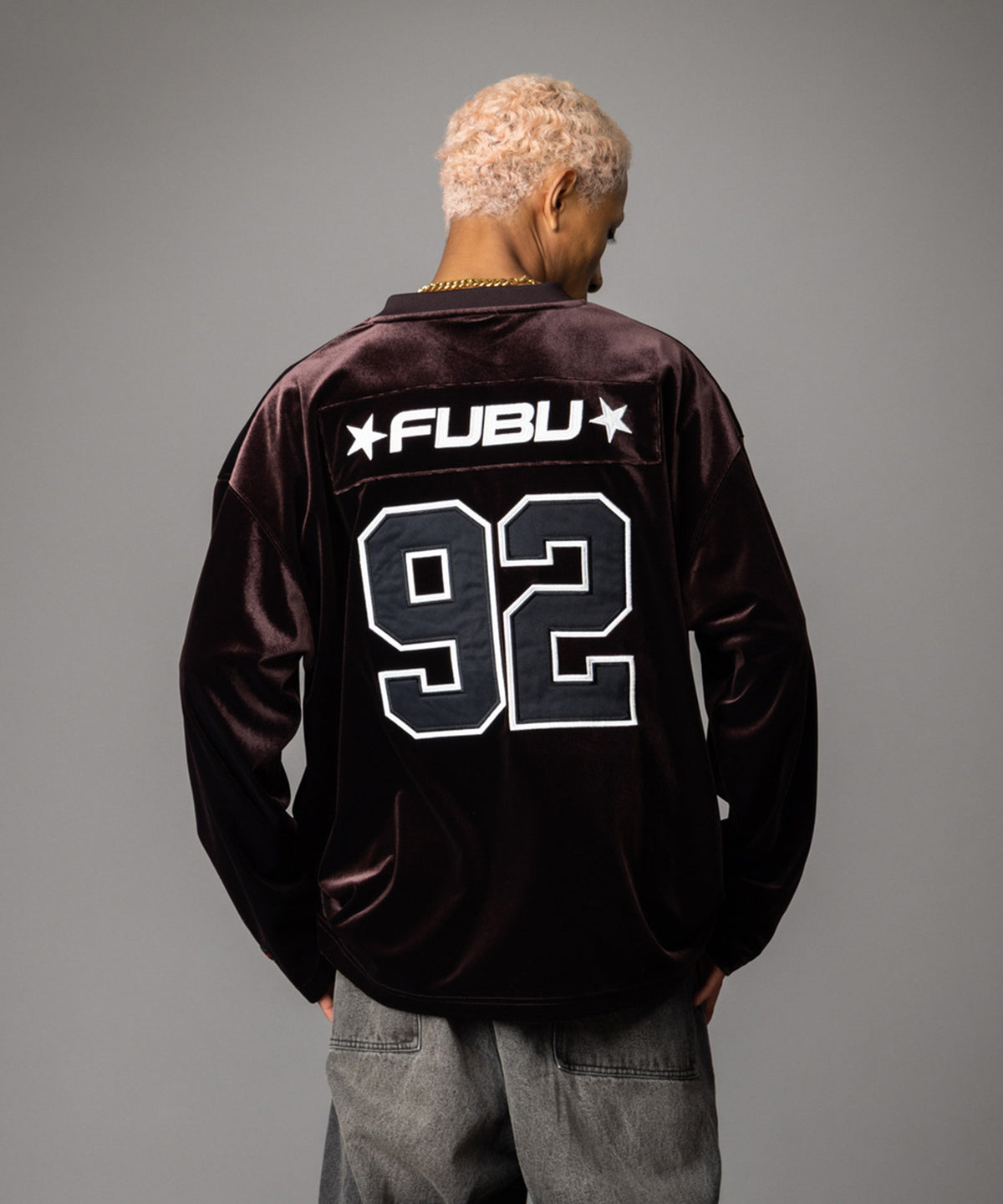 【NEW】VELOR GAME SHIRTS/ベロアゲームシャツ【FAM-62715】