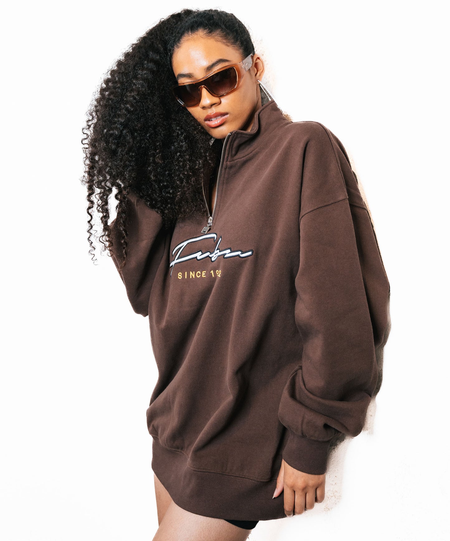 HALF ZIP SWEAT/ハーフジップスウェット【FAU-32707】