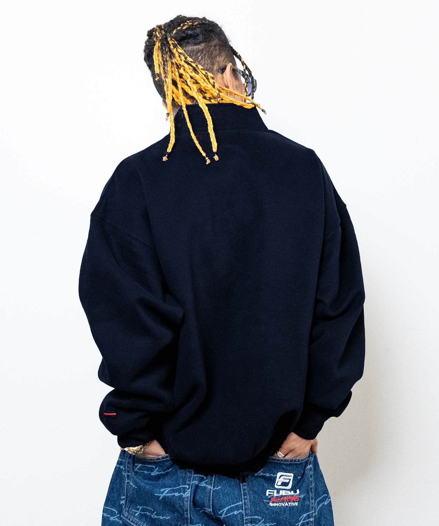 HALF ZIP SWEAT/ハーフジップスウェット【FAU-32707】