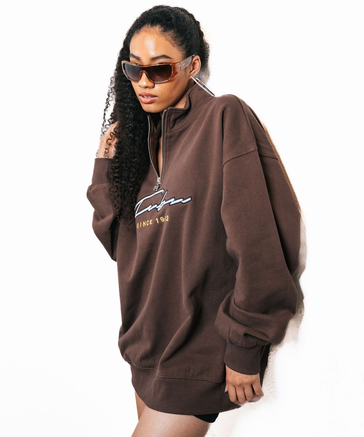 HALF ZIP SWEAT/ハーフジップスウェット【FAU-32707】